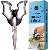 lizabat Kitchen Scissors – Gothic Bat Stainless Steel Shears