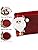 Mosoan Christmas Decorations Indoor 6 Pack Christmas Refrigerator Fridge Door Handle Covers, Santa Snowman Christmas Kitchen Decor Appliance Handle Cover Xmas Holiday Decor