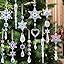 Christmas Tree Ornaments Sparkling Dazzling Festival Party Decoration Crystal Snowflake Design Hanging Ornament Holiday Season Home Decor