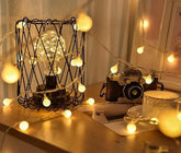 USB Powered Globe LED String Lights for Home, Events and Party Decor
