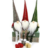 3pcs new Christmas decoration long legs Rudolph doll Christmas children gift hotel mall window decoration