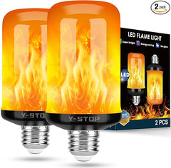 Y-STOP LED Flame Light Bulbs