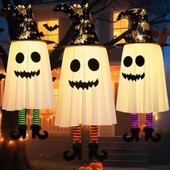 3-Pack Halloween Hanging Ghost Lights