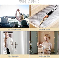 8PCS Horror Movie Car Air Fresheners – Knife-Shaped Hanging Ornaments with Classic Scary