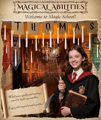 20Pcs Floating Flameless LED Candles with Magic Wand