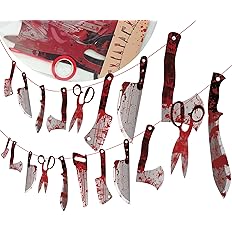 84Pcs Halloween Bloody Handprint & Footprint Stickers – Reusable Window