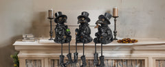 Dazzle Bright Halloween Plague Doctor Figurines