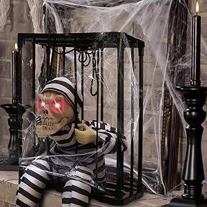 Screaming Animated Halloween Decoration