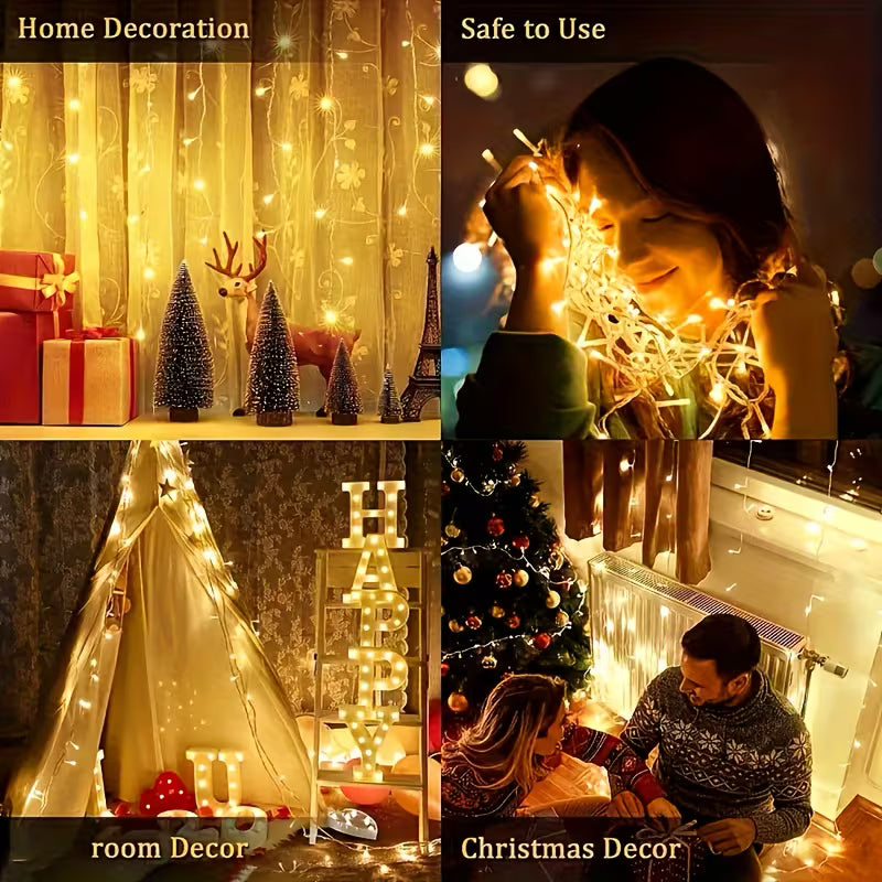 USB Powered Six Meter LED Fairy String Lights for Home and Event Decor