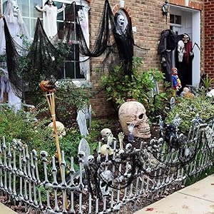 Set of 5 Halloween Creepy Cloth Decorations