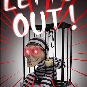 Screaming Animated Halloween Decoration