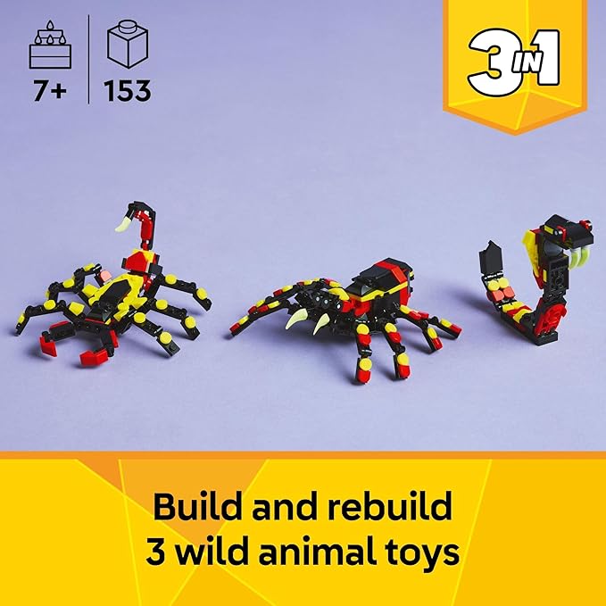 Creator 3-in-1 Wild Animals Set