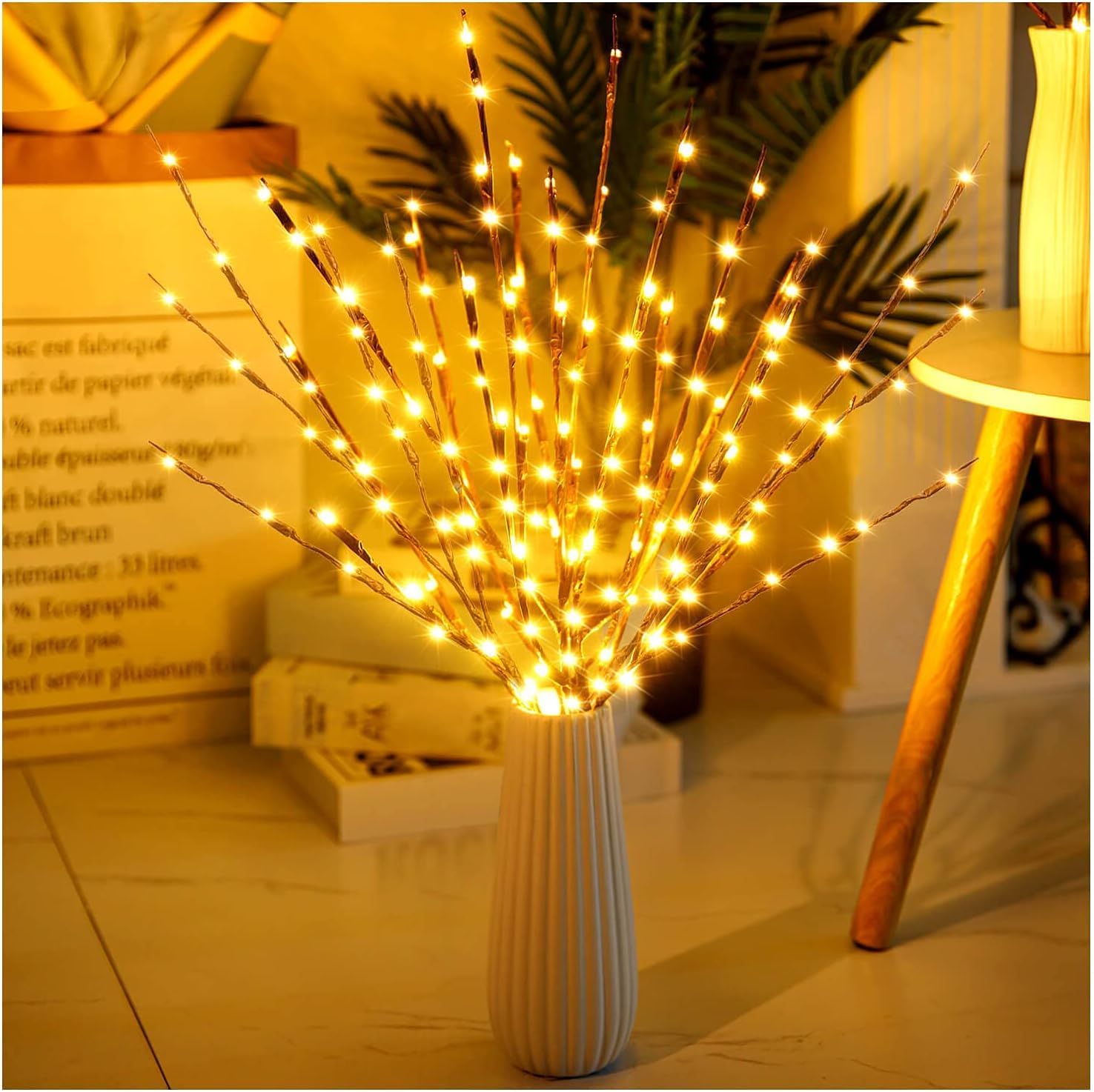 16 LED Branch Lights Set for Indoor Weddings, Parties, and Holiday Decor