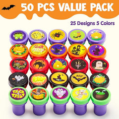JOYIN 50 Pcs Halloween Stamps for Kids