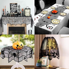 5 Pack Halloween Lace Decoration Set