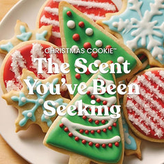 Candle Christmas Cookie Scented Candle, 22oz Large Jar with up to 150 Hour Burn Time, Giftable, Holidays