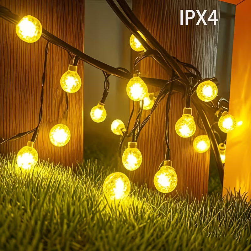 ✨ 108-LED Fairy Globe String Lights | Battery Powered
