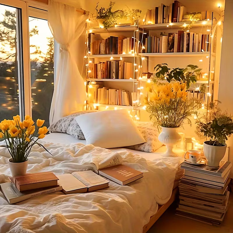 USB Powered Six Meter LED Fairy String Lights for Home and Event Decor