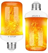 Y-STOP LED Flame Light Bulbs