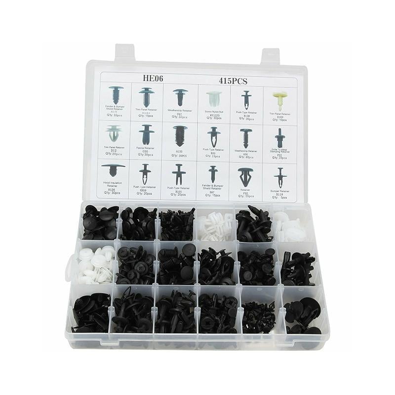 Car Fastener Box Set – Universal Clips & Retainer Kit