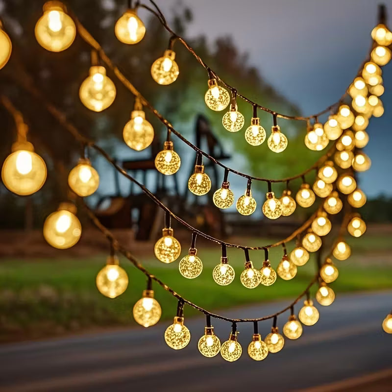 ✨ 108-LED Fairy Globe String Lights | Battery Powered