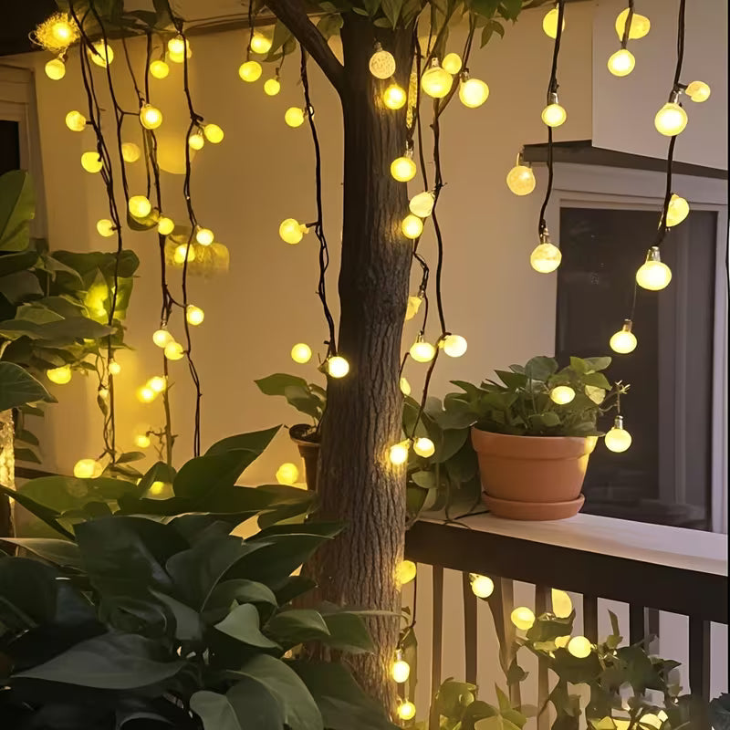 ✨ 108-LED Fairy Globe String Lights | Battery Powered