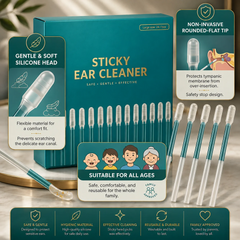 Healthcare Silicone Ear Pick – Soft & Safe Ear Wax Remover